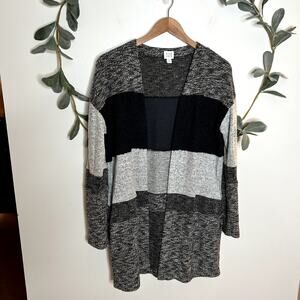 Peyton Jensen Mixed Media Cardigan